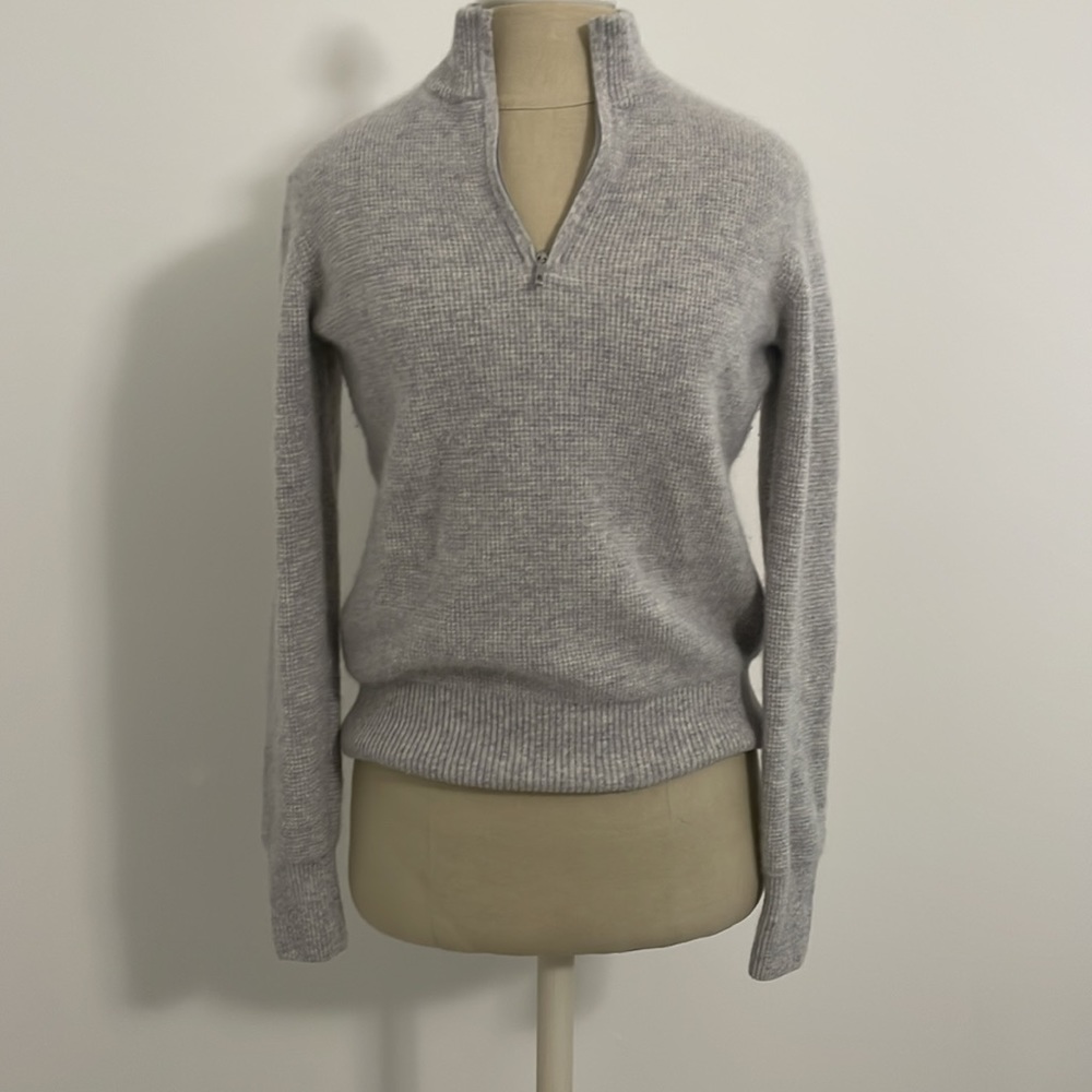 Enzo Mantovani Cashmere 1/4 Zip Sweater